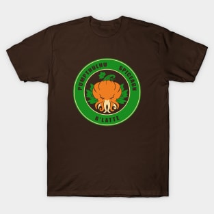 Pumpthulhu (coffee logo parody colorful version) T-Shirt